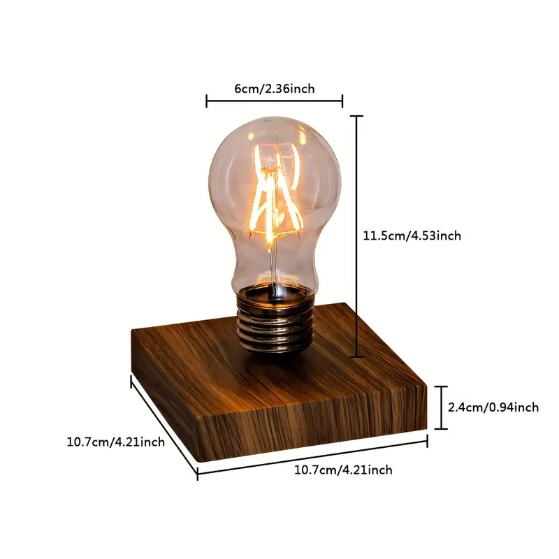 Levitating Light Bulb Night Light Levitating Light Bulb Night Light