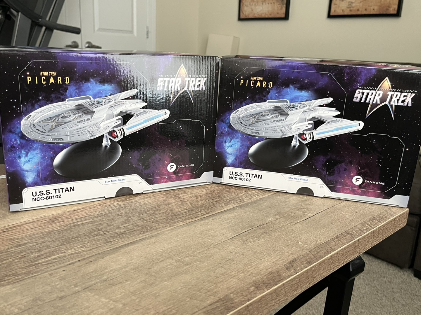 Fanhome Official Starships Collection USS Titan NCC-80102 Fanhome Official Starships Collection USS Titan NCC-80102